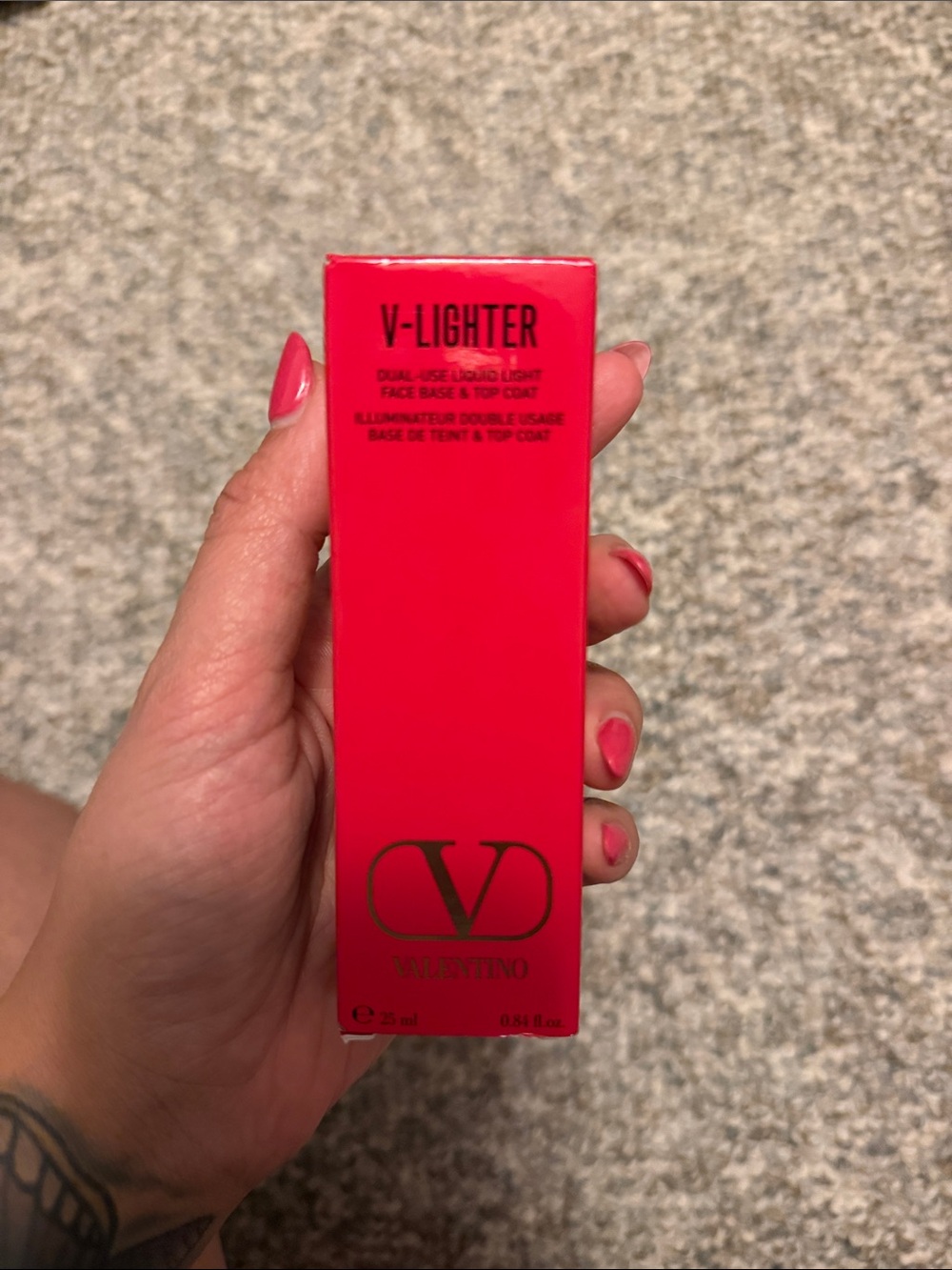 Valentino Dual-Use Liquid Face Base & Top Coat